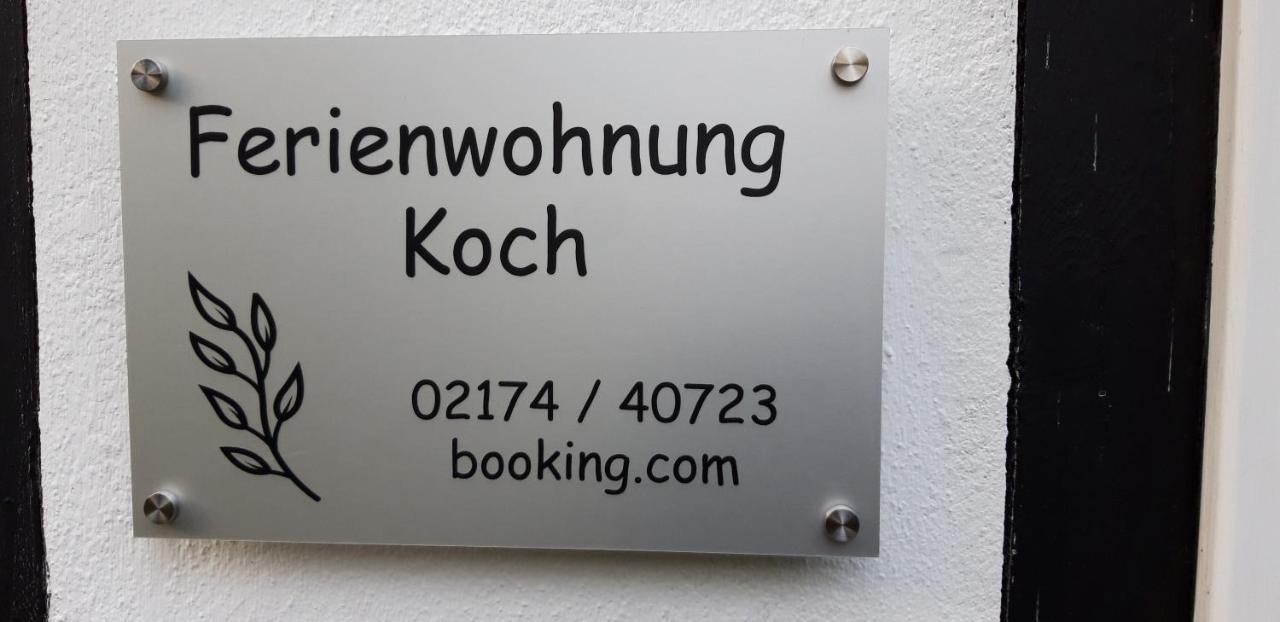 Ferienwohnung Koch Odenthal Ngoại thất bức ảnh